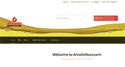 Desktop Screenshot of amaliestore.com